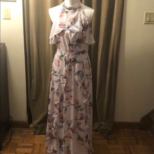 LC Lauren Conrad Maxi dress- chiffon NWT